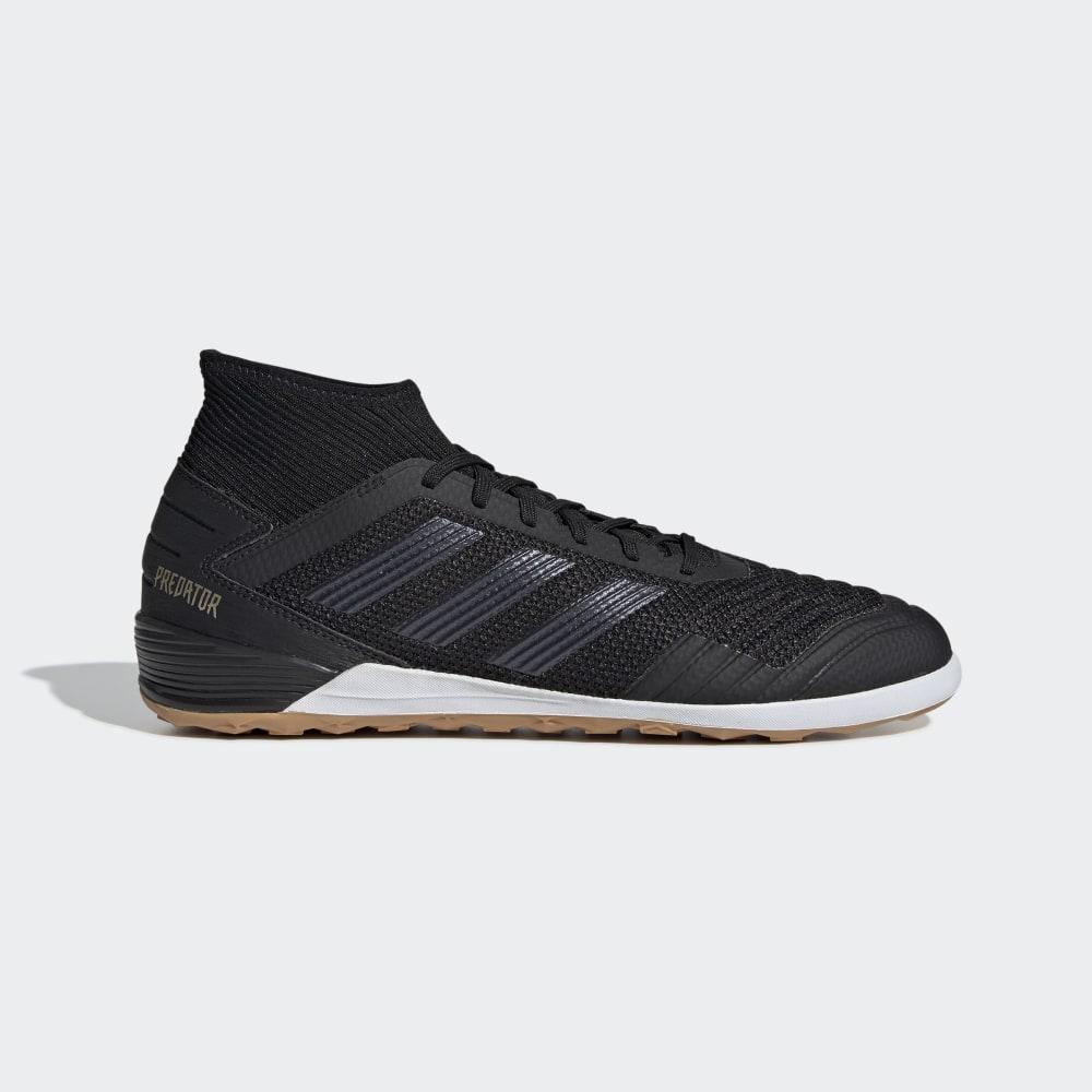 Adidas Men's Predator Tango 19.3 Indoor Football Shoes Black/Gold Metal Ireland F35617